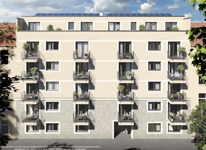 Neubauprojekt mit 33 Wohneinheiten und Solaranlage – vermarktetes Bauträgerobjekt in Berlin Tegel